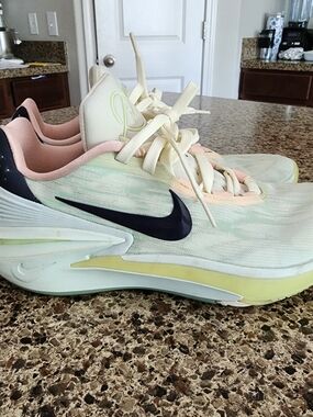 Nike Air Zoom G.T. Cut 2 Sneaker - Barely Green/Orange Men's Size 9 U.S.